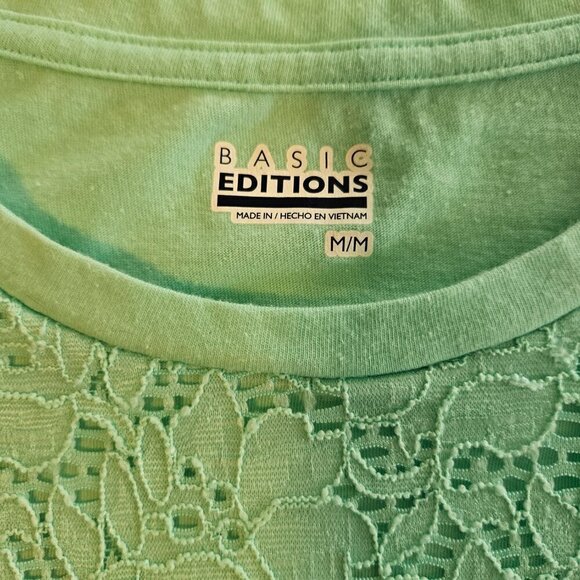 Basic Edition Green Top - Picture 5 of 6